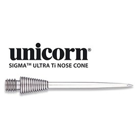 Unicorn Sigma Ultra TI Nose Cone, LP Grip, 28 mm, Clear, One Size