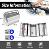 FITHOIST Metal Cantilever Tool Box, 3-Tier 5 Tray Fold Out