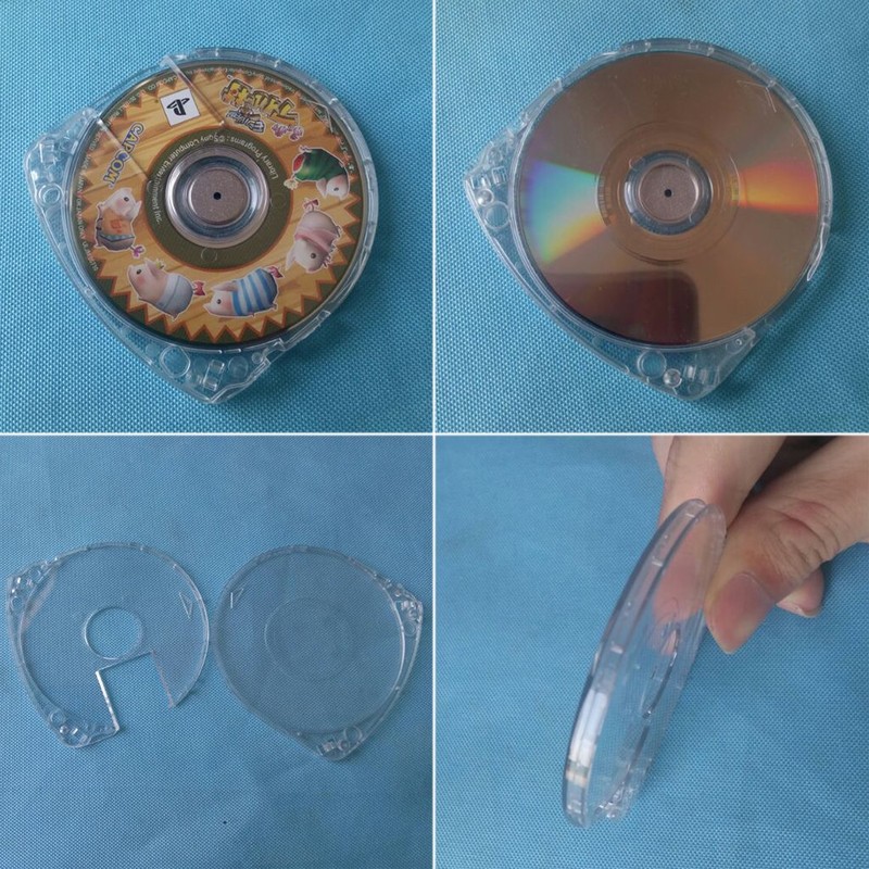 ZOUCY Pack of 1 Replacement Clear Game Disc Storage Shell
