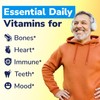Vitalibre Vitamin D3 K2 Supplement, 10000 IU D3 / 200