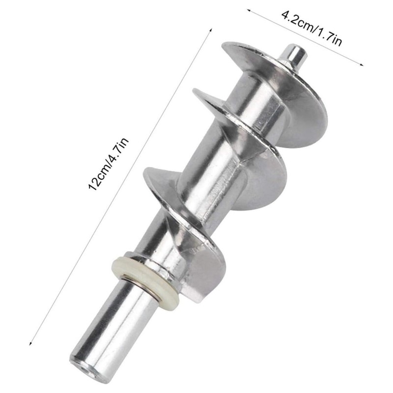 Ciieeo Meat Mincer Screw Replacement Accessory for Kitchen Food Preparation