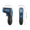 Digital Photo Tachometer LCD Display Non-Contact Speedometer 2.5-99999RPM Motor Tachometer