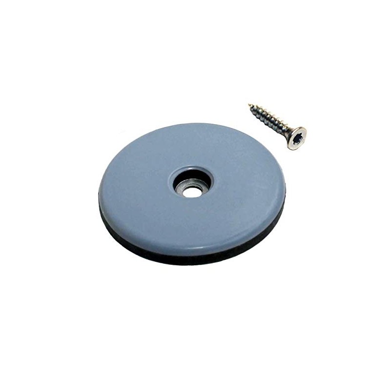 8 x Teflon Furniture Gliders/Diameter 50 mm/5 mm Thick Includes