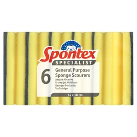 Spontex Specialist General Purpose Sponge Scourer (Pack of 6)