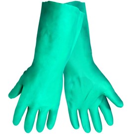 USA SEALING Global Glove 515 Unlined Nitrile Diamond Pattern Glove, Chemical Resistant, 2XL, 12PK