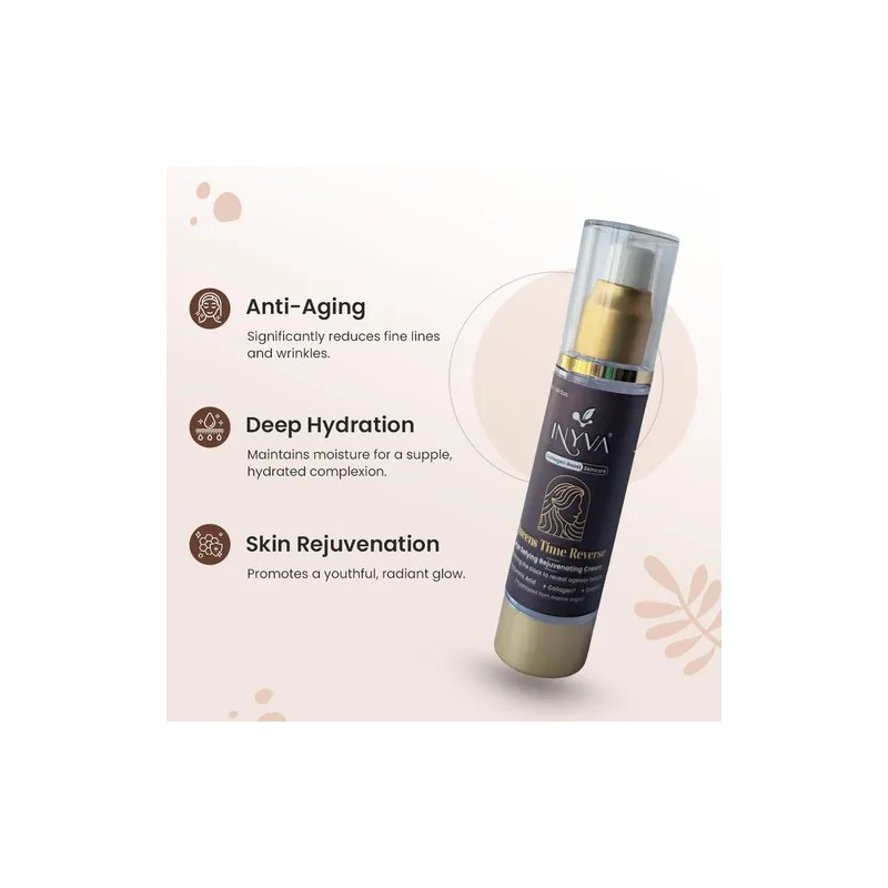 Skincare Time Reverse Crema Antienvejecimiento Con Ácido Hia