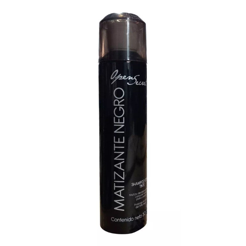 Open Secret 3 Pz Shampoo Matizante Canas Gris Rubio 300ml