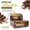 Greens+ Plusbar Energy Chocolate | Gluten Free Energy Bar |