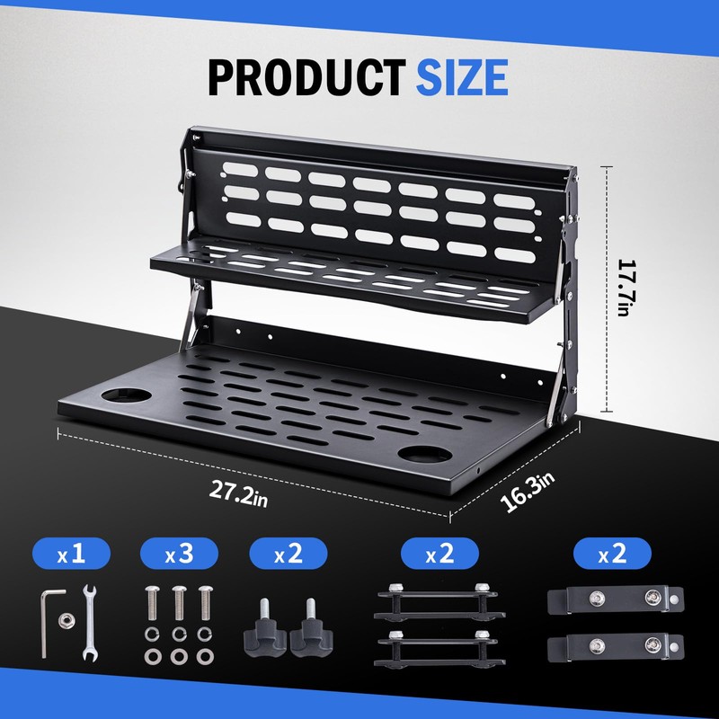 CXRCY Foldable Tailgate Table for '21-'24 Ford Bronco (2/4 Door)