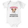 Warning Protected by A Jack Russell Terrier Funny Dog Breed
