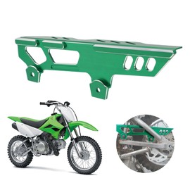 USTPO Motorcycle Chain Guard Guide Rear Sprocket Covers CNC for KLX 110 110L KLX110 2002-2023 KLX110L 2010-2023 Dirt Pit Bike Green