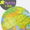 Inflatable Earth Globe, 4 Pieces, Geography World Map, Inflatable, Inflatable
