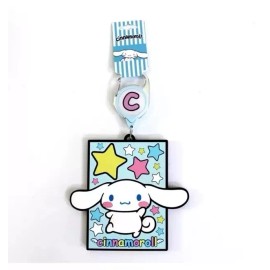Sanrio Cinnamoroll Rubber Retractable Badge ID Holder