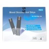 50 Tiras Y 50 Lancetas + Disprador Glucometro Digital Blood
