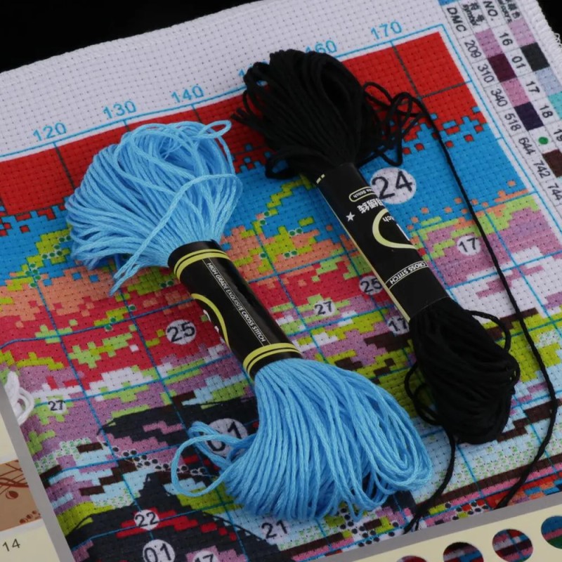 Kit De Estampado De , Preimpreso, Mar, 11 , Tela