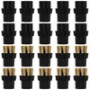 Honeydak 20 Pcs M8 Steam Cleaner Brush Head Steamer Replacement