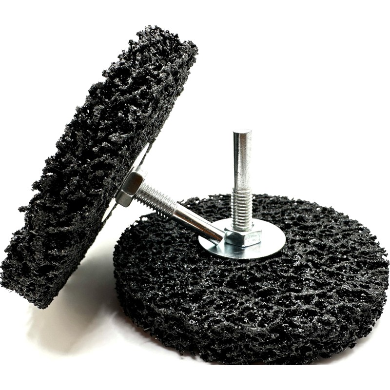 Pro-Graad 2 Pack Paint Stripping Disc Drill Attachment | 4"