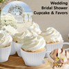 Silicone Muffin Cups for Baking, 24 Pcs Teacup Cupcake Liners,