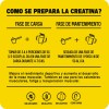 Creatina Monohidratada 1kg Mr. Yellow Sabores 200 Servicios