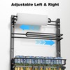 BUKFEN 6-Tier Slim Corner Shelf, Spice Rack Next to Fridge