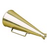 Megaphone Brass, Length: 34 cm, Diameter: 4/15 cm