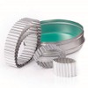thermohauser Cookie Cutter Set (Stainless Steel) American Football Corrugated Edge