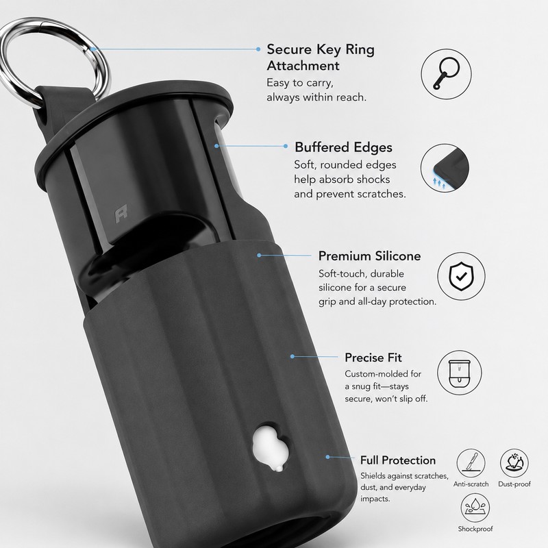Silicone Case Cover for Skullcandy Method 360 ANC – Protective
