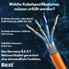 12x CAT 7 Keystone Network Module RJ45 - High Speed