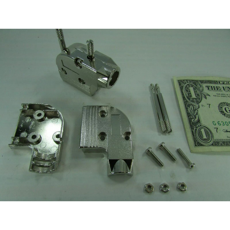 Dataradio 2 Metal Size DE D-Sub Cable End Hoods, Backshells