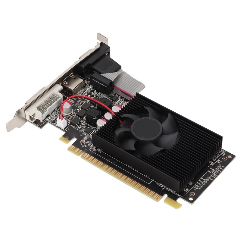 Graphics Card 589MHz Core Frequency 512MB GDDR3 Heat Dissipation VGA