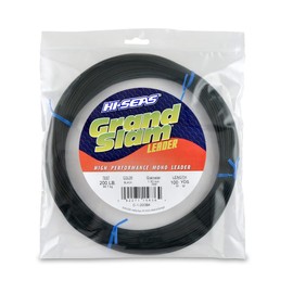 HI-SEAS Grand Slam Monofilament Leader, Black, 100-Yard/200-Pound