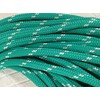 Yacht Braid Premium Polyester Rope 7/16 inch, Teal (100)