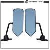 Silscvtt Side Rearview Wing Mirrors F1 Retro Style Racing Universal