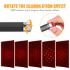 URAQT LED Roof Atmosphere Light, Adjustable USB Car Ceiling Starlight