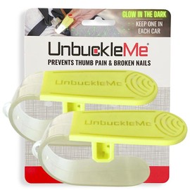 UnbuckleMe Car Seat Buckle Release Tool - Double Packs - Color: Glow in the Dark ✨