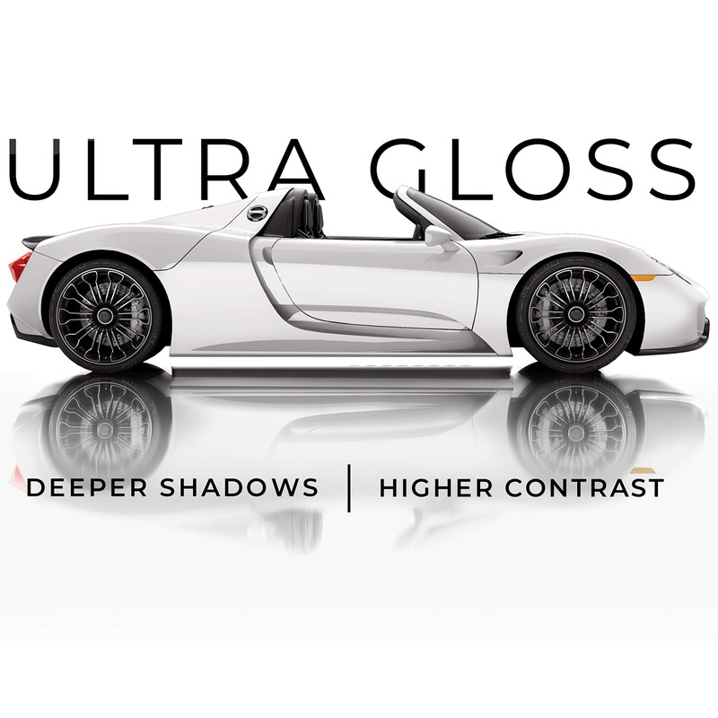VViViD+ Ultra Gloss Premium Vinyl Car Wrap Film (6ft x