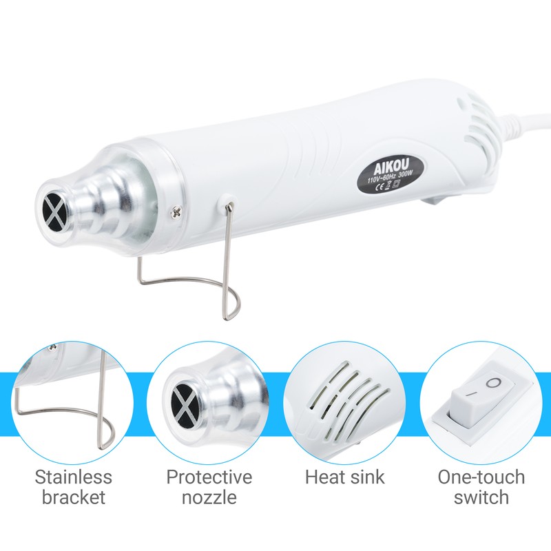 AIKOU Mini Heat Machine 300W Portable Hot Air Heating Machine