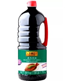 Lee Kum Kee Seasoned Soy Sauce For SeaFood  Extra Large Size 59 oz~12/16/2025