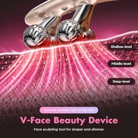 Wireless Facial Massager Tool for Home and Travel Skincare Routine, Portable Beauty Device, 2026 New Korean Skin Care Face Massager Tool for Lifting and