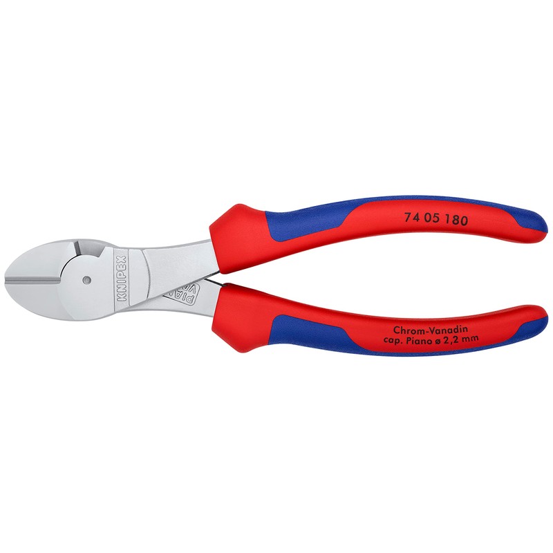 74 05 180 High Leverage Diagonal Cutters 7, 09" Chrome
