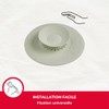 WIRQUIN 3375537222575 30722337 UPPY Universal Plug 2-in-1 Waste White