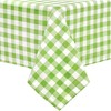 Home Bargains Plus Country Rustic Buffalo Plaid Cotton Fabric Tablecloth,