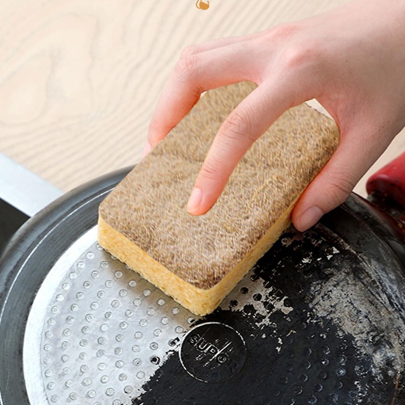 LSYYSL 8 Pieces Cleaning Sponge Brushes And 2 Pieces Crevice