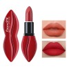 Labial-rojo Labiales Mate Larga Duración A Prueba De Agua