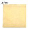 uxcell Brass Sheet, Metal Sheets Plates 5.9" Length x 5.9"