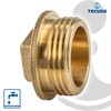 Tecuro CW617N Square Plug Male Thread G 1 Inch Blank