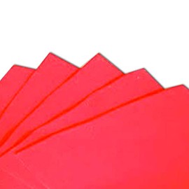 arkCRAFT Felt Sheets, A4 Size, 5 Per Pack (Red)