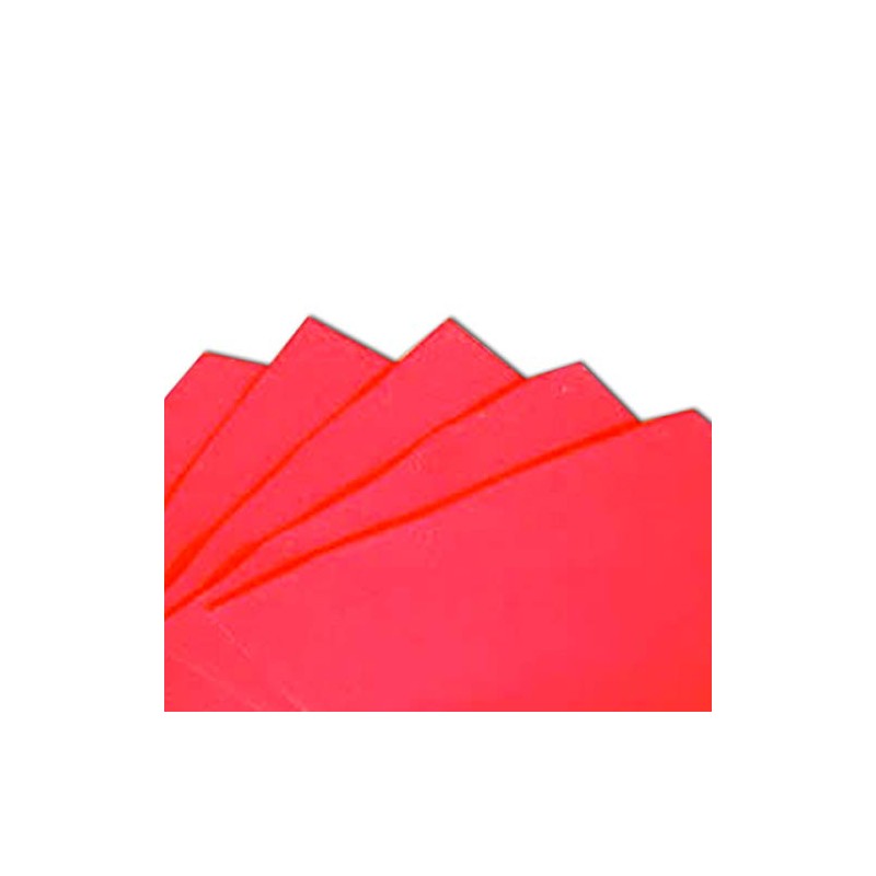 arkCRAFT Felt Sheets, A4 Size, 5 Per Pack (Red)