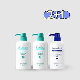 [Dermaheal Formula] [2+1] Hair Conditioning Shampoo Refresh 500ml x 2 + Gel x 1, 1 set / [더마힐 공식] [2+1] 헤어 컨디셔닝 샴푸 리프레시 500ml 2개 + 겔 1개, 1세트