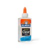 Elmer's Liquid School Glue, Clear, Washable, 5 Ounces, 4 Count